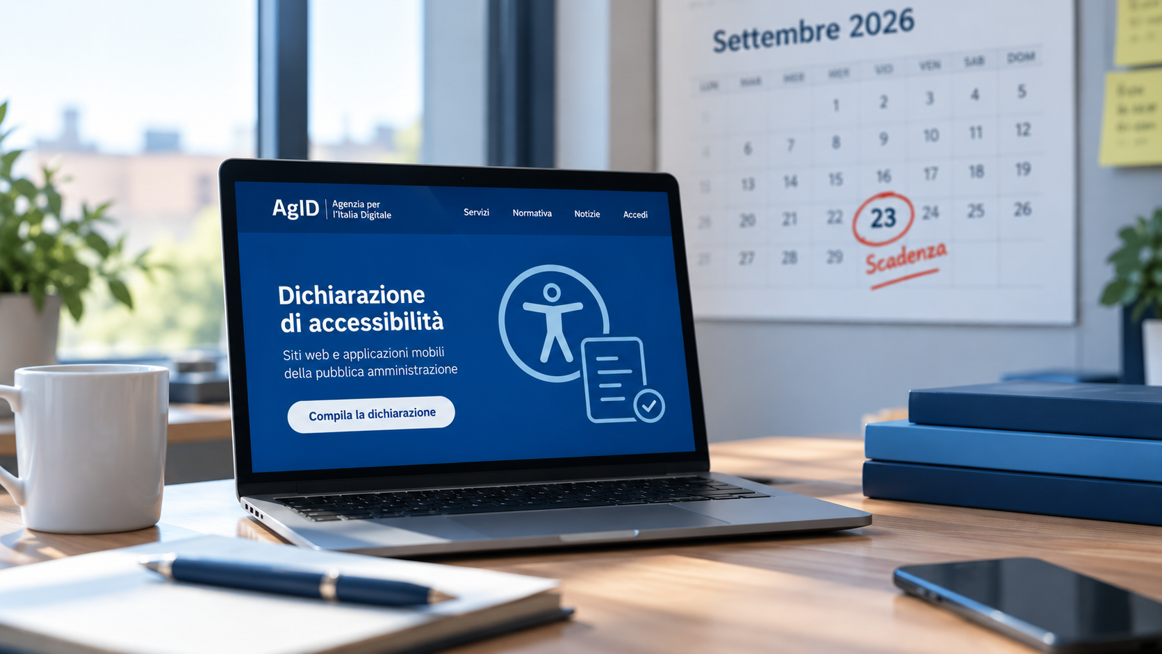 Dichiarazione di accessibilità: scadenza 23 settembre per tutte le PA