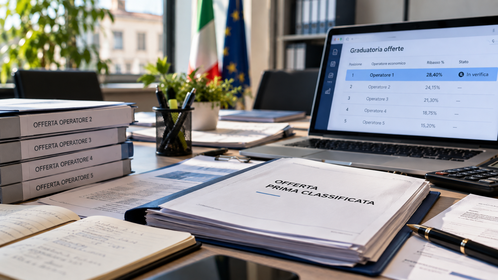 verifica di anomalia della prima classificata